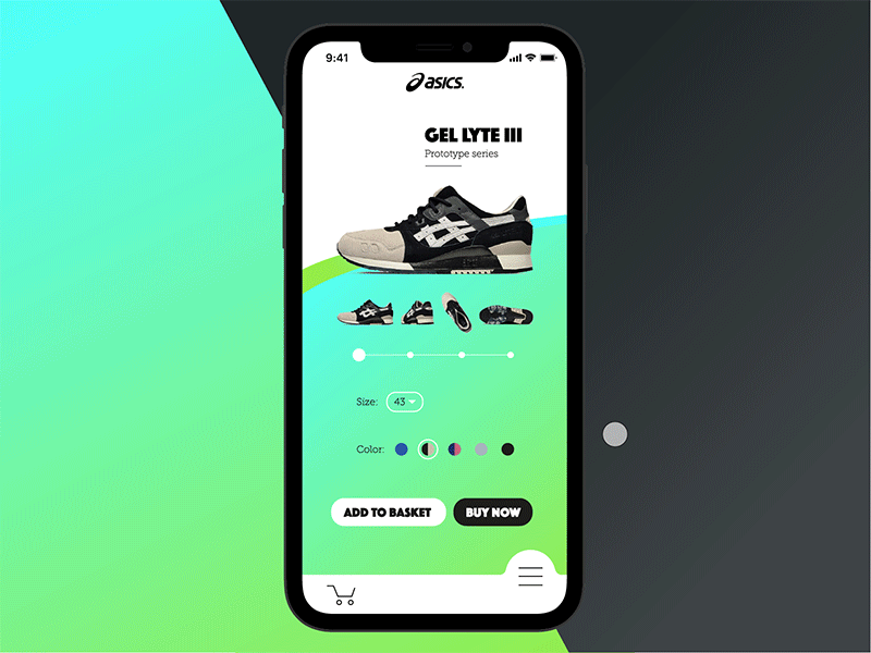 Asics mobile concept ae after effects animation app design asics concept free work graphic design illustrator micro interaction microanimation mobile app need invite ui user interface visual design webshop