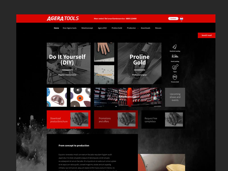 WIP Webshop darkmode web design visualdesign webdesign ui design webshop