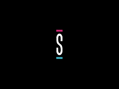 Evolution brand icon identity logo pink s shylands turquoise