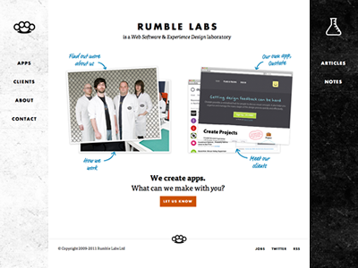 rumblelabs.com futura rumble rumble labs tisa web website