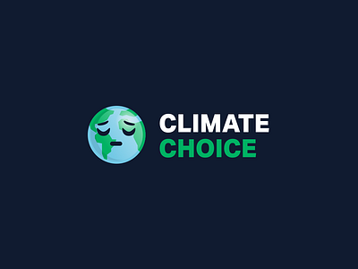 Climate Choice brand design brand identity branding climate climate change illustration logo