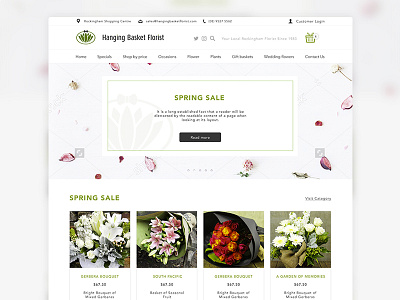 Hanging Basket Florist design florist flowers hanging landing ui