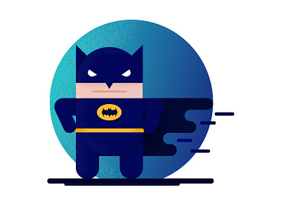 Batman batman design drawing illustration illustrator vector webdesign
