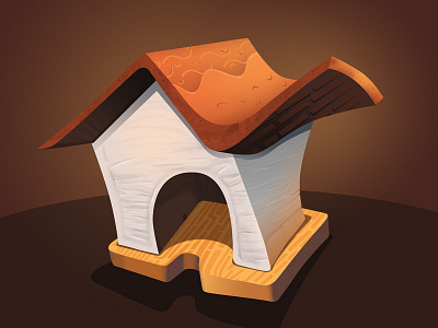 Birdhouse illustration