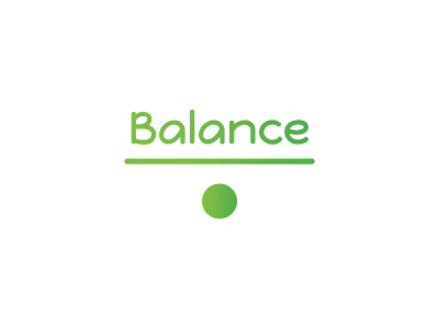 Balance animation balance design first logo motion