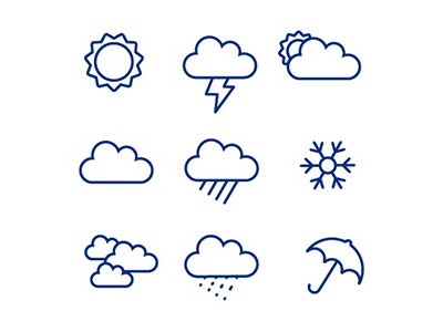 Weather Condition Icons icons weather