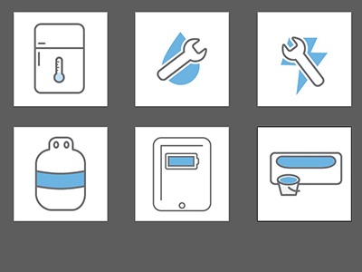 Early draft safety icons