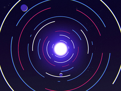 Deep Space 2d animation illustration motion graphics