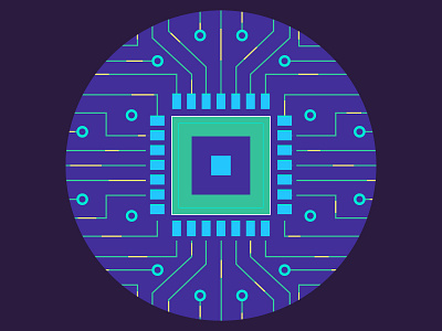 Circuits illustration