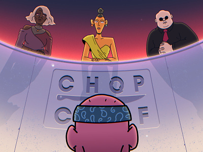 Chop Chef 2d animation design illustration photoshop