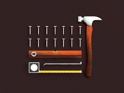Tools of the Trade - Craftsman colin hesterly design illustration
