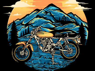 GL Cepekreborn Ride arr artwork bike design drive glcepek motor motorcycle