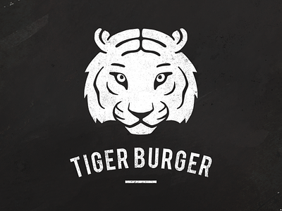 Tiger Burger burger identity korean logo tiger