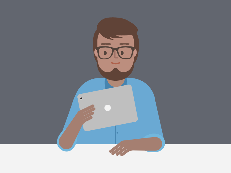 Sales Guy animation character character design gif guy sales