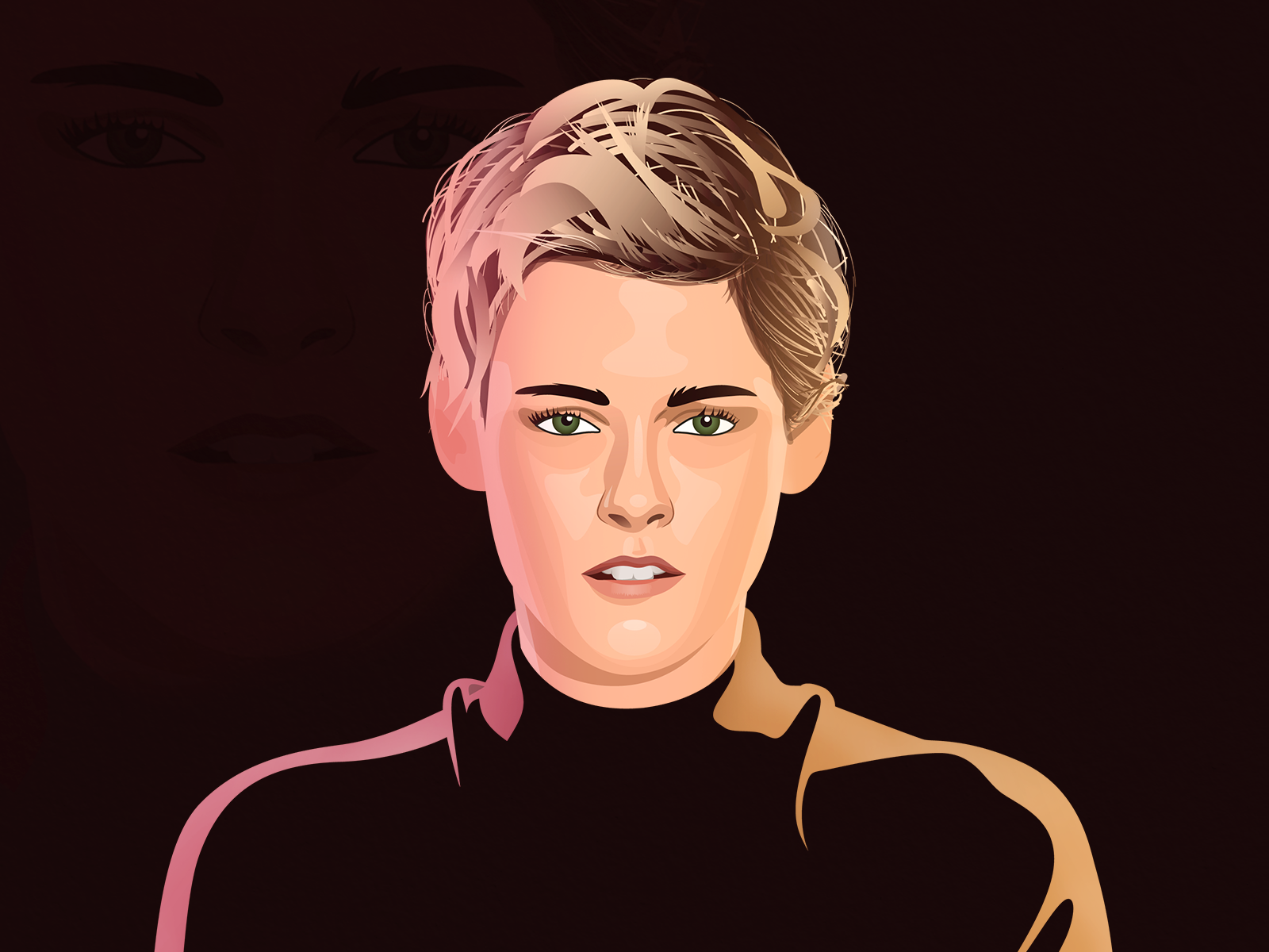 Kristen Stewart by Rajani Sinha on Dribbble