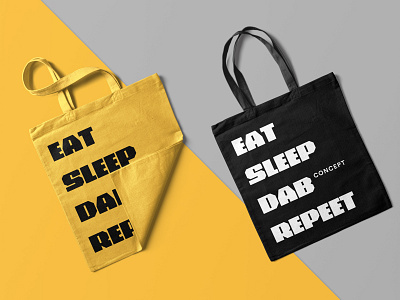 DAB Concept bags branding canvas bag copywritting corporate design identity illustration logo logotype print type typography ui vector