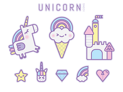 UNICORN icons