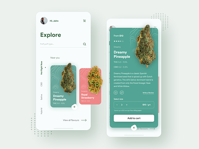 Stay Medicated 420 420 app app design application cannabis cbd dream figma figmaafrica green high interface smoking ui ux weed weed app