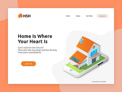 HSH Landing Page design figma figmaafrica illustration landing page