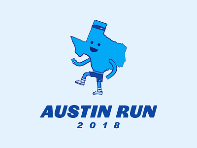 30 logos challenge #7 - Austin Run austinrun branding graphic design logo logo design thirtylogos