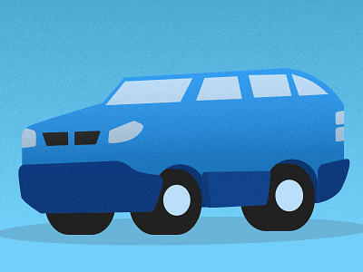 Some SUV automobiles blue graphic design illustration motion suv