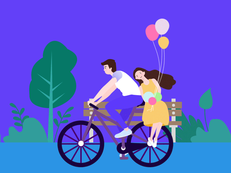Love Of Bicycle ae bicycle gif happy love