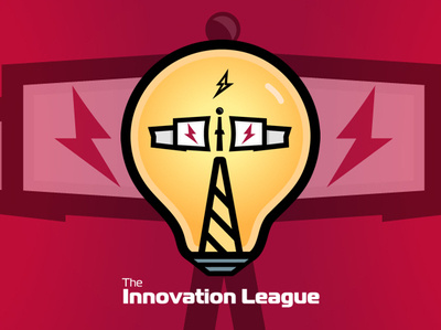 Innovation League Logo branding logo