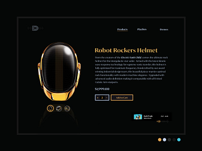 Robot Rockers Helmet