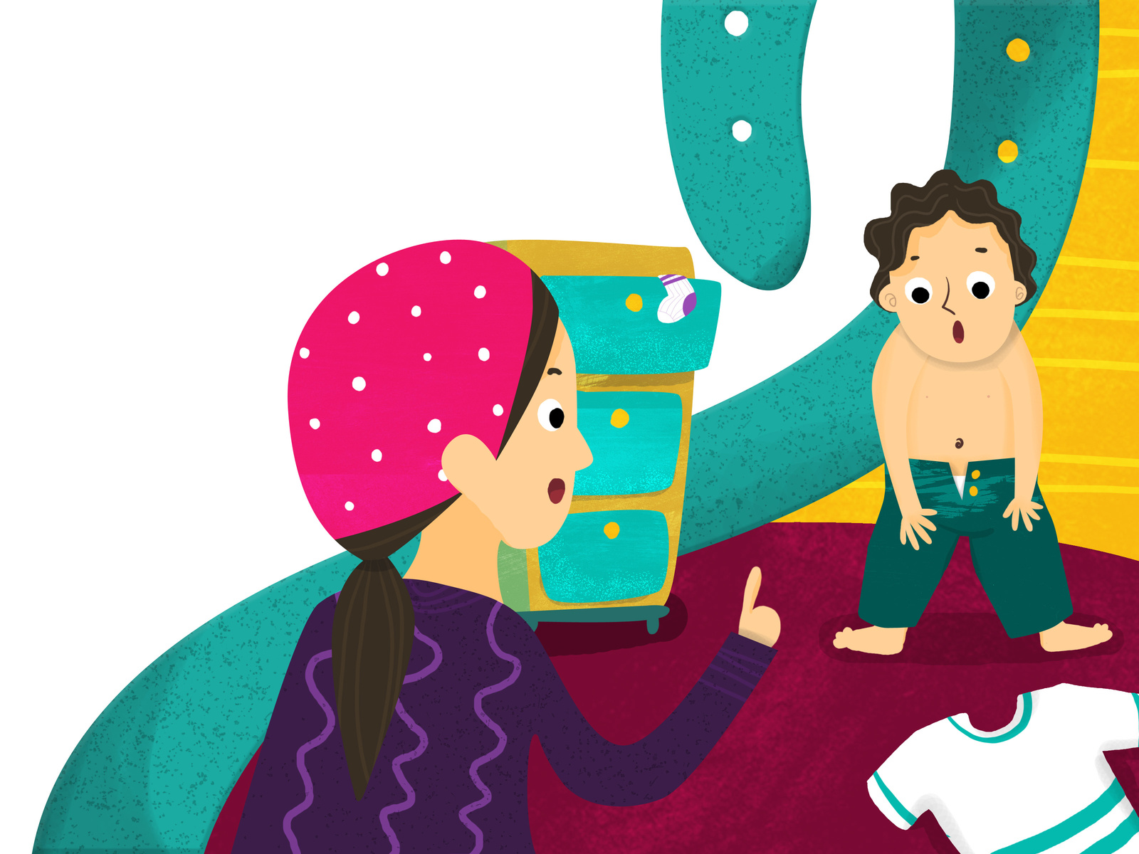 Put Your Shirt On by Pipit Indah on Dribbble