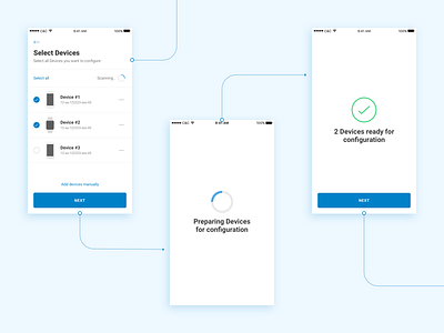 Device management app - User Flow