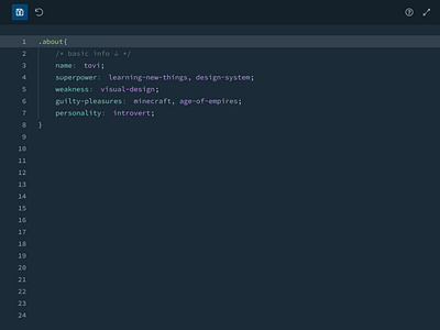 Simple embedded Code editor flat minimal ui ux web