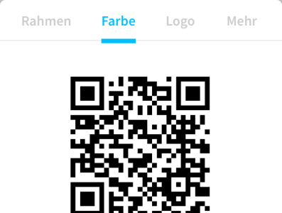 LowFi - QR Code Configurator app ui