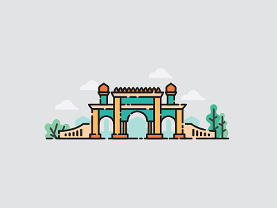 Akbar Masjid Gate