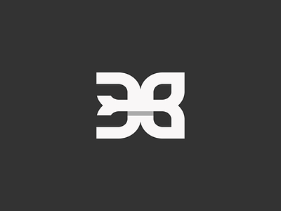 DB Monogram db design illustrator logo mark monogram symbol typo typogaphy