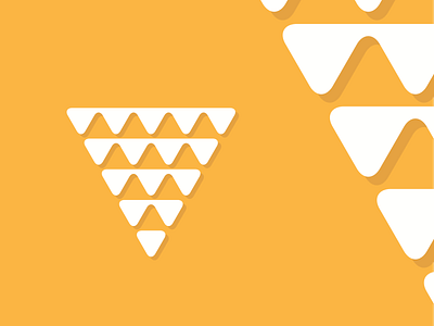 V + 🧀 brand cheesy design illustrator letterform logo mark monogram v yellow