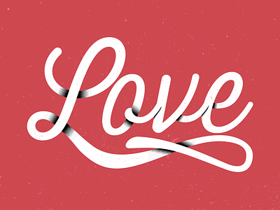 Love is in the air design illustration illustrator love love is love love wins monoline typogaphy