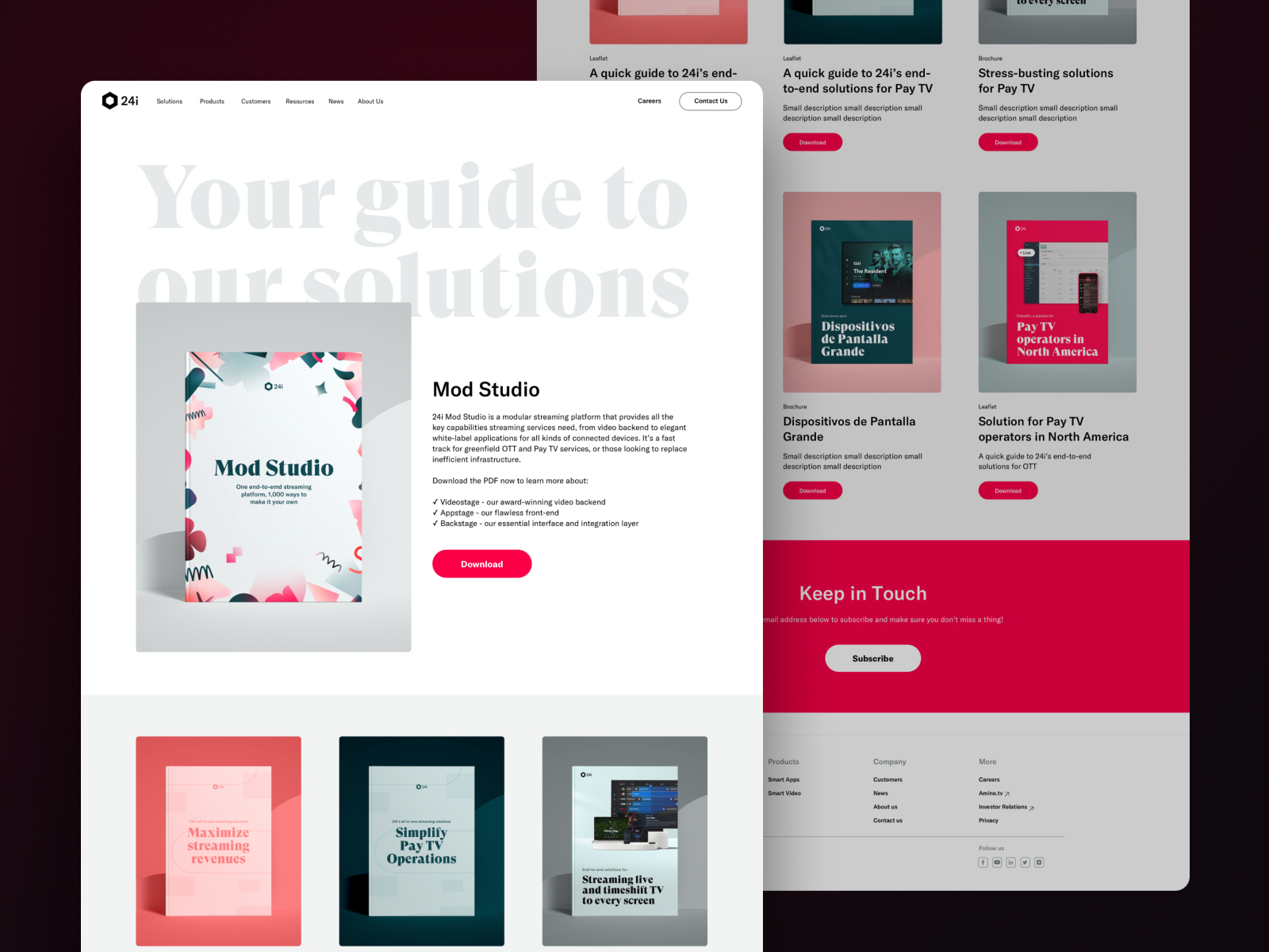 Resource page redesign - UX/UI by Emma Vandenbrande on Dribbble