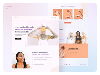 Daily UI 003 - Landing Page daily daily 100 challenge dailyui dailyuichallenge day30 design designs figma figma design interface landing page landingpageui ui ui design uidesign webdesign