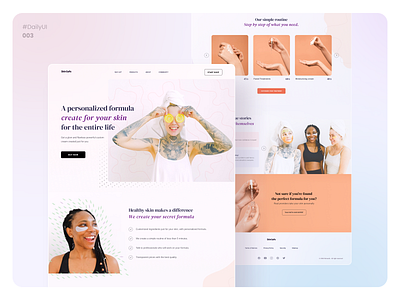 Daily UI 003 - Landing Page