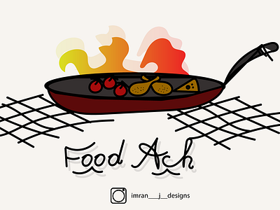 Food Ach Idea animation app art board branding design flat food app food art graphic illustration ios lettering logo minimal product branding restaurant typography ui ux vector