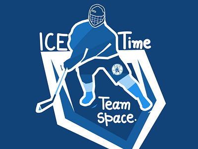 Team space sports logo