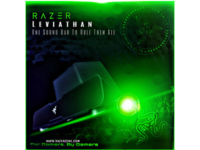 Razer Leviathan Ad advertising design