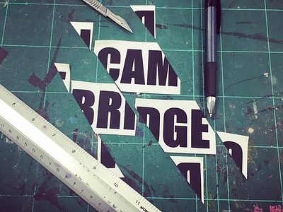 Type Manipulation - Cambridge Film Festival