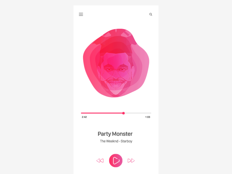 Music App concept