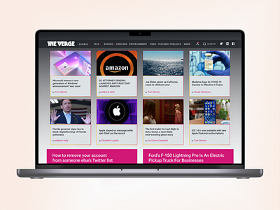 The Verge | Daily UI