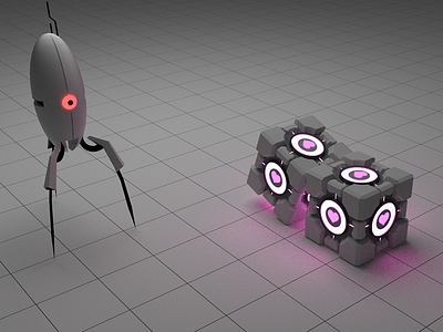 Portal Companion Cube