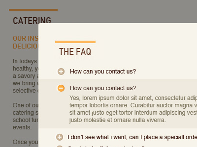FAQ's faq