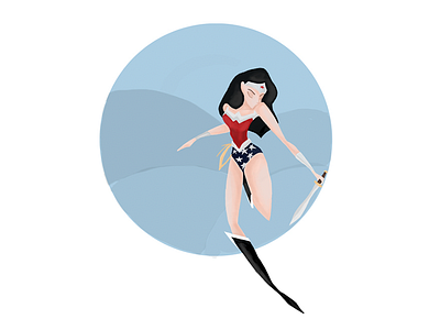 Wonder Woman comics dccomics digitalart digitalpainting illustration superhero wonderwoman