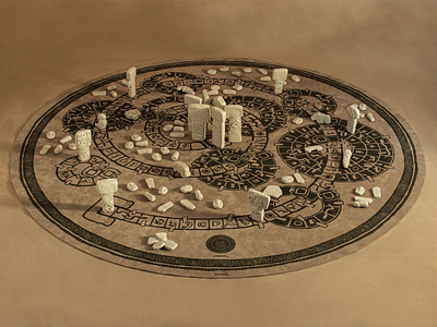 Göbeklitepe Ancient Board Game