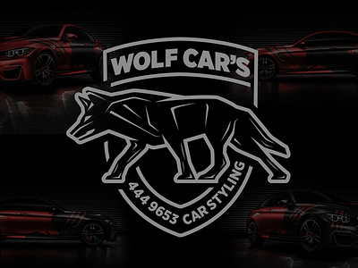 Wolf Cars Logo Design